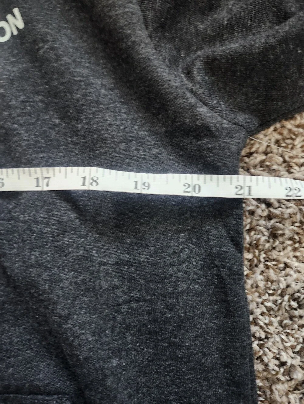 True Religion Size Medium Hoodie Gray